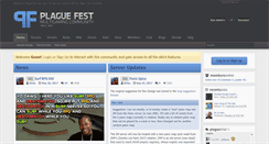 Desktop Screenshot of plaguefest.com